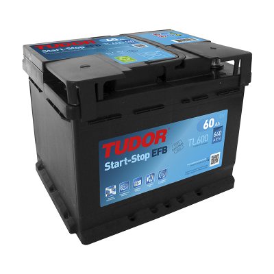 Starting Battery TL600 TUDOR EXIDE START-STOP EFB 60Ah 640A(EN) in the group MARINE & HOBBY / CONSUMPTION BATTERIES at TH Pettersson AB (32-TL600)