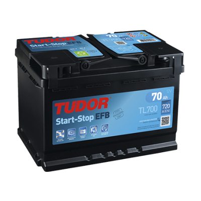 Starting Battery TL700 TUDOR EXIDE START-STOP EFB 70Ah 720A(EN) in the group MARINE & HOBBY / CONSUMPTION BATTERIES at TH Pettersson AB (32-TL700)