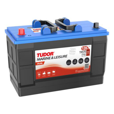 Leisure Battery TR570 TUDOR EXIDE DUAL 120Ah 570Wh 760A(EN) in the group MARINE & HOBBY / CONSUMPTION BATTERIES at TH Pettersson AB (32-TR570)