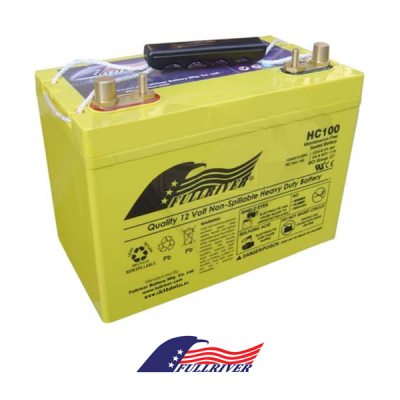 Battery FULLRIVER AGM 100Ah 950A in the group BATTERIES / OTHER BATTERIES / INDUSTRY BATTERYS at TH Pettersson AB (50-HC100-12)