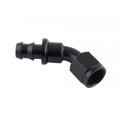 AN-4 45 Fitting for rubber hose (6mm) in the group ACCESSORIES / MOTORSPORT & TUNING / ENGINE AND FUEL PARTS / FUEL SYSTEM / FUEL FITTINGS / AN HOSE ENDS at TH Pettersson AB (76-AN060)