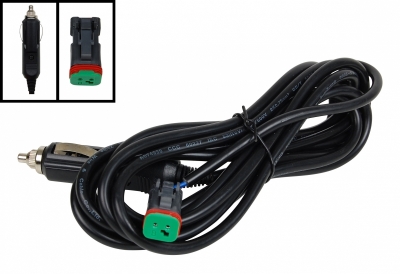 Cabling Deutsch DT for cigarette outlet - Single in the group OFF ROAD LIGHT CABLES at TH Pettersson AB (76-BEL867)