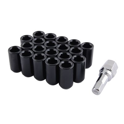 Wheel nuts set insex M12x1.25 - Black in the group WHEELS / RIMS / WHEEL ACCESSORIES / WHEEL BOLTS / WHEEL NUTS at TH Pettersson AB (76-BS005)