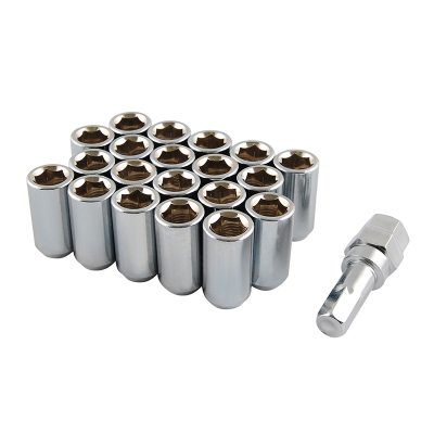 Wheel nuts set insex M12x1.25 - Chrome in the group WHEELS / RIMS / WHEEL ACCESSORIES / WHEEL BOLTS / WHEEL NUTS at TH Pettersson AB (76-BS006)