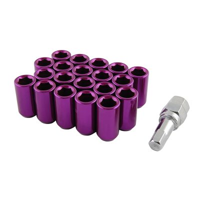 Wheel nuts set insex M12x1.25 - Purple in the group WHEELS / RIMS / WHEEL ACCESSORIES / WHEEL BOLTS / WHEEL NUTS at TH Pettersson AB (76-BS007)