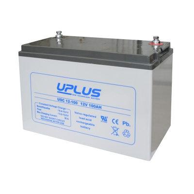 Battery AGM UPLUS C 12V 100Ah in the group MARINE & HOBBY / CONSUMPTION BATTERIES at TH Pettersson AB (80-USC12-100)