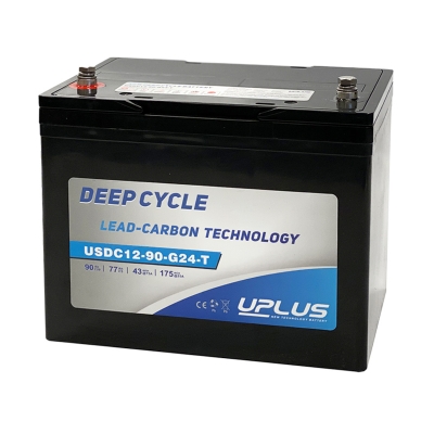 Battery AGM UPLUS  12V 90Ah in the group MARINE & HOBBY / CONSUMPTION BATTERIES at TH Pettersson AB (80-USDC12-90-G24-T)