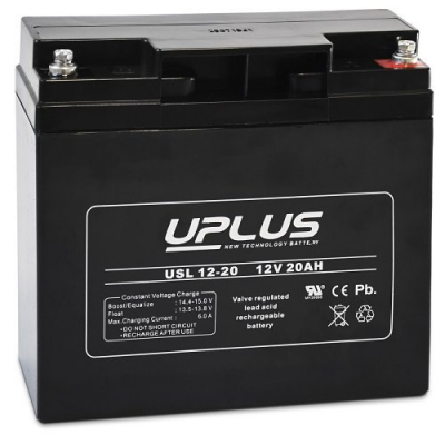 Battery AGM UPLUS 12V 28Ah in the group MARINE & HOBBY / CONSUMPTION BATTERIES at TH Pettersson AB (80-USL12-20)