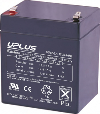 Battery AGM UPLUS 12V 28Ah in the group MARINE & HOBBY / CONSUMPTION BATTERIES at TH Pettersson AB (80-USL12-5)