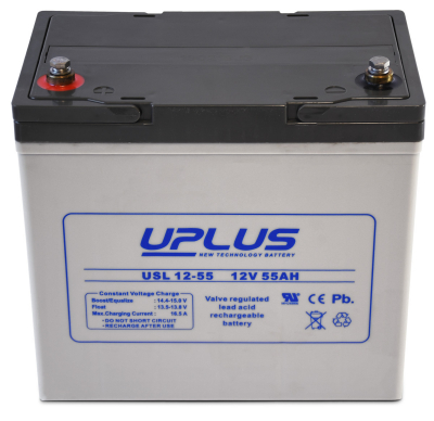 Battery AGM UPLUS 12V 28Ah in the group MARINE & HOBBY / CONSUMPTION BATTERIES at TH Pettersson AB (80-USL12-55)