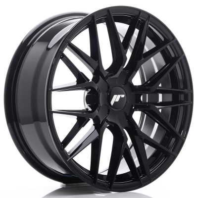 Rim Package 4 pcs Japan Racing JR28 Svart 7,5x18 4x100 ET40 AVM in the group WHEELS / RIMS / SALE / OUTLET at TH Pettersson AB (FYND-039)