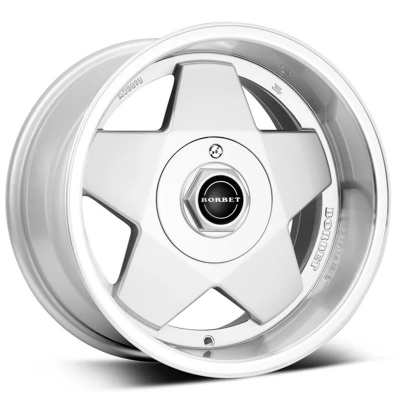 Rim Package 4 pcs Borbet A Silver 7x15 5x112 ET35 NAV 72,6 in the group WHEELS / RIMS / SALE / OUTLET at TH Pettersson AB (FYND-040)