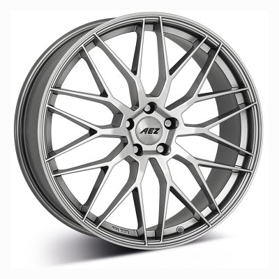 Rim Package 4 pcs AEZ Crest Silver 8x20 5x112 ET45 in the group WHEELS / RIMS / SALE / OUTLET at TH Pettersson AB (FYND-041)