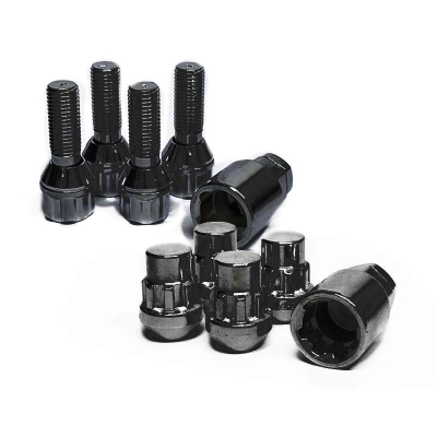 Locking Nut 12x1,50 Cone Closed BLACK in the group WHEELS / RIMS / WHEEL ACCESSORIES / LOCKING BOLTS / LOCKING NUTS at TH Pettersson AB (SPF-05004670002)
