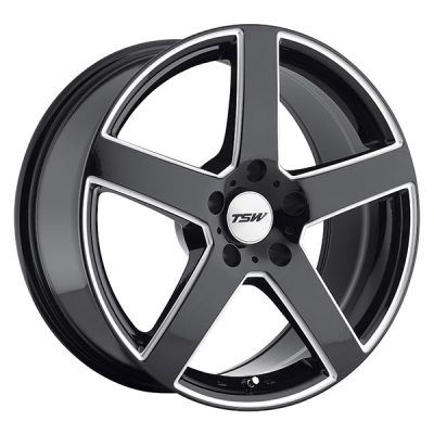 TSW Rivage Blk 8x18 5x110 E40 C72,1 in the group WHEELS / RIMS / BRANDS / TSW WHEELS at TH Pettersson AB (SPF-43618080500011040721)