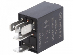 Electromagnetic relay for mounting speed controller
