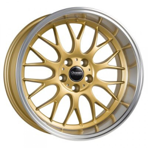 Quoted shipment - 4pcs Ocean Wheels Super DTM Gold 8,5x18 5x108 ET6 65,1 including shipping to 13222, LT 