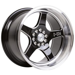 59 North Wheels D-004 11x18 5x114/5x120 ET15 CB 73,1 Gloss Black Champer/Polished Lip