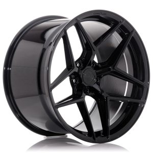 Concaver CVR2 19x8 ET20-40 Undrilled Platinum Black