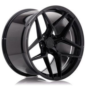 Concaver CVR2 19x9 ET20-40 Undrilled Platinum Black