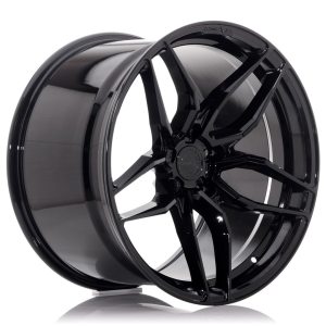 Concaver CVR3 19x10 ET20-51 Undrilled Platinum Black