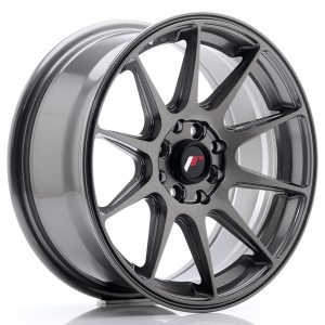 Japan Racing JR11 16x7 ET30 4x100/114 Hyper Gray