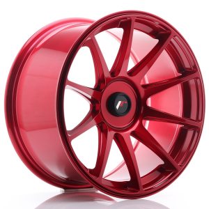 Japan Racing JR11 18x9,5 ET20-30 Undrilled Platinum Red