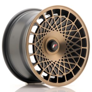 Japan Racing JR14 15x8 ET20-25 Undrilled Black Bronze Finish