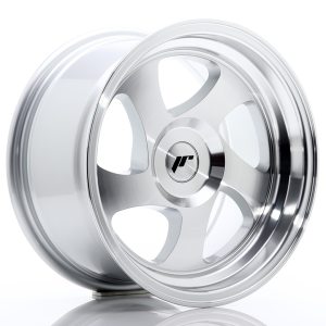 Japan Racing JR15 15x8 ET20 Undrilled Machined Silver