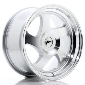 Japan Racing JR15 16x8 ET25 Undrilled Silver Machined
