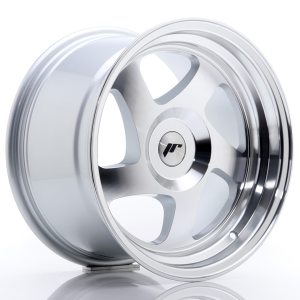 Japan Racing JR15 16x9 ET20 Undrilled Silver Machined
