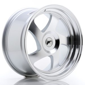 Japan Racing JR15 17x9 ET25 Undrilled Silver Machined