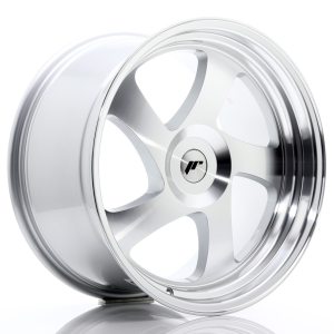 Japan Racing JR15 19x10 ET35 Undrilled Silver Machined