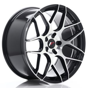 Japan Racing JR18 20x10 ET20-45 5H Undrilled Glossy Black