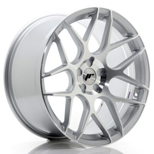 Japan Racing JR18 20x10 ET20-45 5H Undrilled Silver Machined