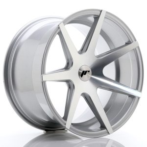 Japan Racing JR20 19x11 ET25-40 5H Undrilled Silver Machined