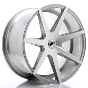 Japan Racing JR20 20x10 ET20-40 5H Undrilled Silver Machined