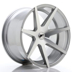 Japan Racing JR20 20x11 ET20-30 5H Undrilled Silver Machined