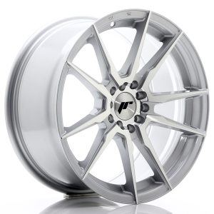 Japan Racing JR21 17x8 ET35 5x108/112 Silver Machined