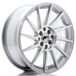 Japan Racing JR22 17x7 ET35 5x100/114 Silver Machined Face