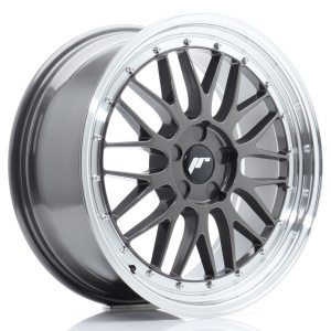 Japan Racing JR23 19x8,5 ET20-50 5H Undrilled Hyper Gray w/Machined Lip