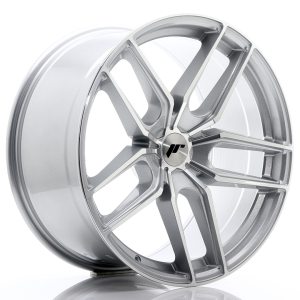 Japan Racing JR25 20x10 ET20-40 5H Undrilled Silver Machined Face