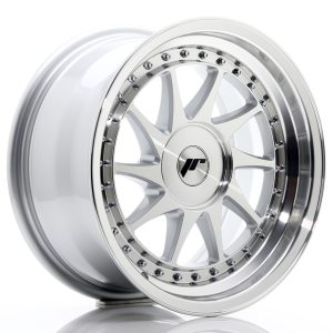 Japan Racing JR26 16x8 ET10-30 Undrilled Silver Machined Face