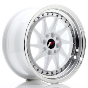 Japan Racing JR26 16x8 ET25 4x100/108 White w/Machined Lip