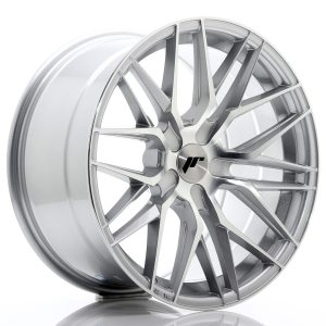 Japan Racing JR28 18x9,5 ET20-40 5H Undrilled Silver Machined Face