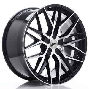 Japan Racing JR28 21x10,5 ET15-55 5H Undrilled Gloss Black Machined Face