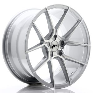Japan Racing JR30 19x9,5 ET35-40 5H Undrilled Silver Machined Face
