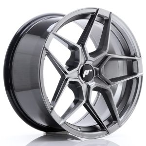 Japan Racing JR34 18x9 ET20-42 5H Undrilled Hyper Black