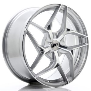 Japan Racing JR35 19x8,5 ET20-45 5H Undrilled Silver Machined Face