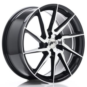 Japan Racing JR36 19x8,5 ET20-50 5H Undrilled Gloss Black Machined Face